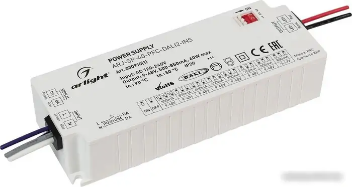 Блок питания Arlight ARJ-SP-40-PFC-DALI2-INS 030910(1) – фото товара