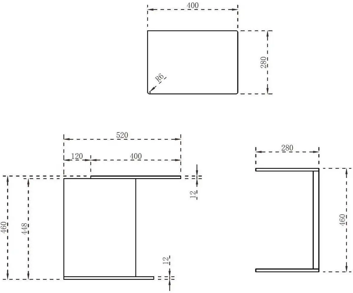 Abber Стойка Stein AS1636 (белый) – фото товара