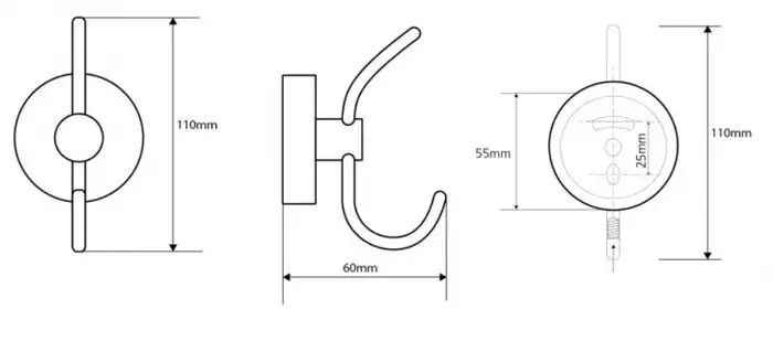 Крючок для ванны Bemeta Omega 104105242 – фото товара