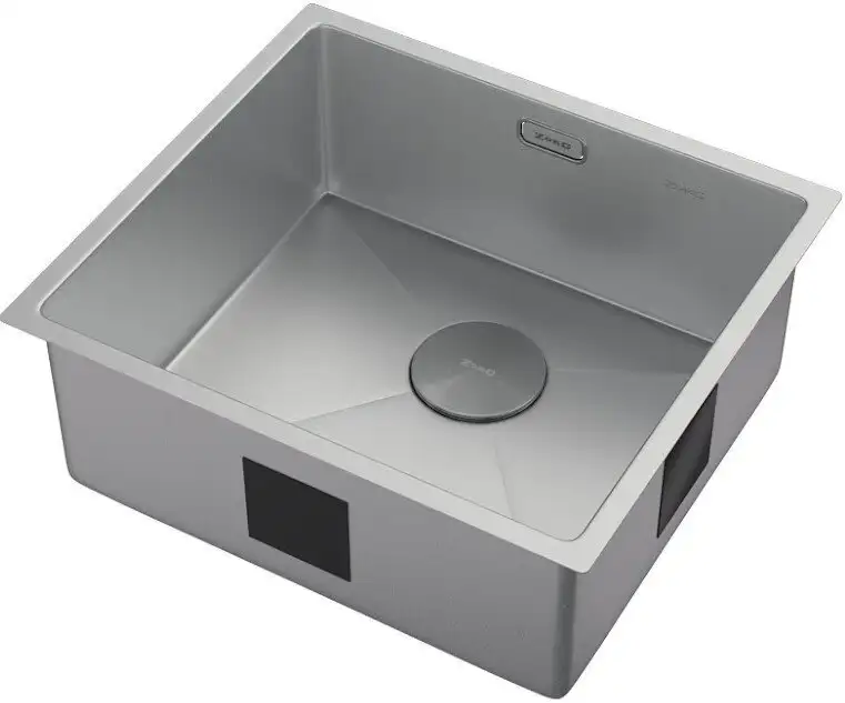Кухонная мойка ZorG Zerox 49 U / IF Zurinox Steel - фото товара