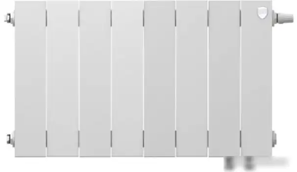 Биметаллический радиатор Royal Thermo PianoForte 300 Bianco Traffico VDR (8 секций) - фото товара