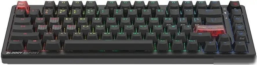Клавиатура A4Tech Bloody MS76 (черный) – фото товара