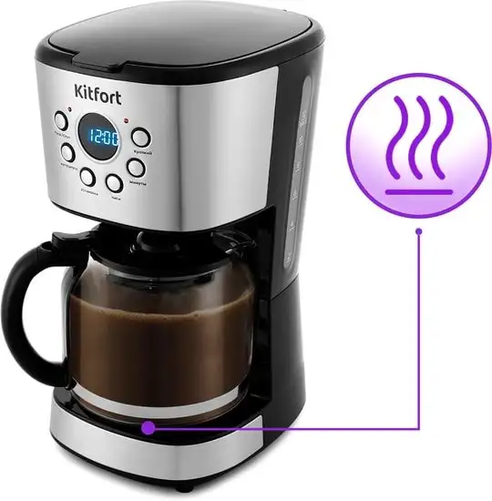Капельная кофеварка Kitfort KT-728 - фото товара