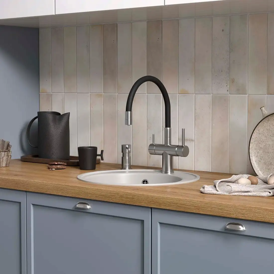 Кухонная мойка Reflexion Arena RF0148GR - фото товара