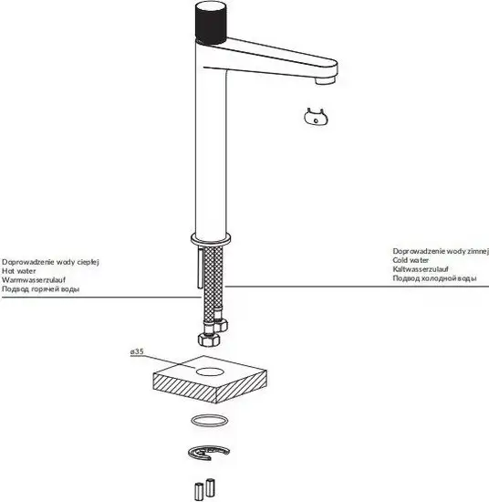Смеситель Omnires Contour CT8012AT - фото товара