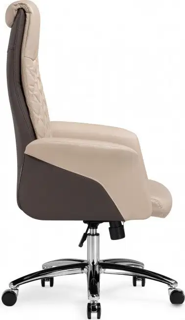 Офисное кресло Woodville Avrora (бежевый/коричневый) – фото товара