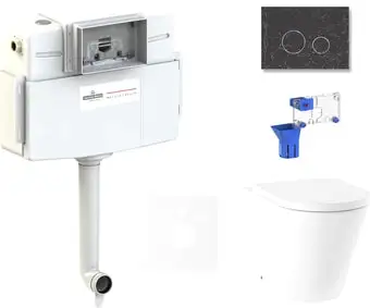 Унитаз Lavinia Boho Relfix Biore 5 в 1 87551049 (greek black искусств. камень) - изображение в каталоге