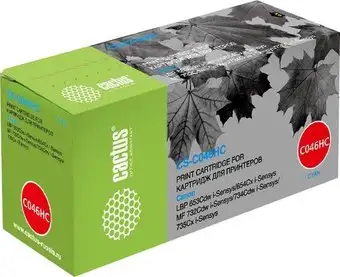 Картридж CACTUS CS-C046HC (аналог Canon 046C) – изображение в каталоге