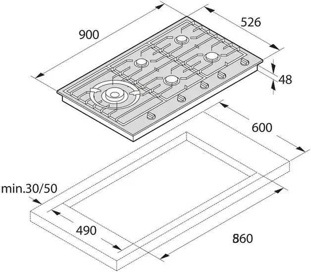 Варочная панель ASKO HG1986SB - фото товара