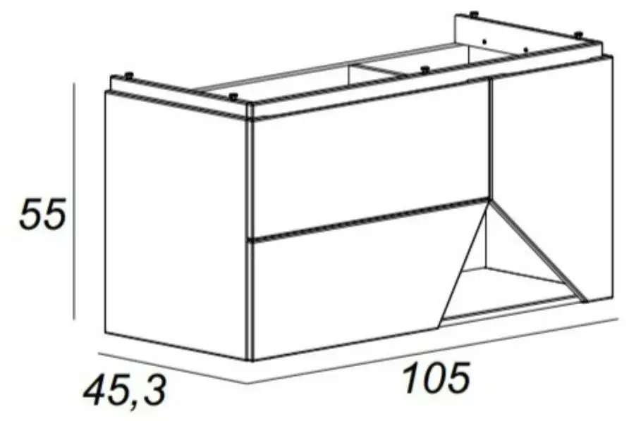 Cezares Тумба под умывальник 55224 – фото товара