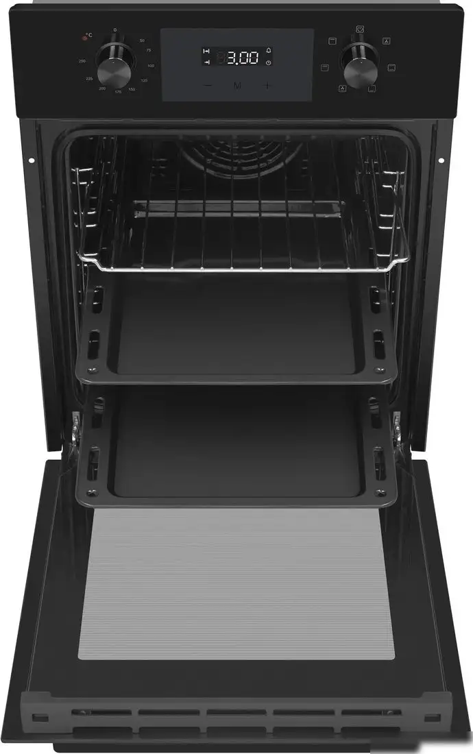 Электрический духовой шкаф Meferi MEO458BK Comfort - фото товара