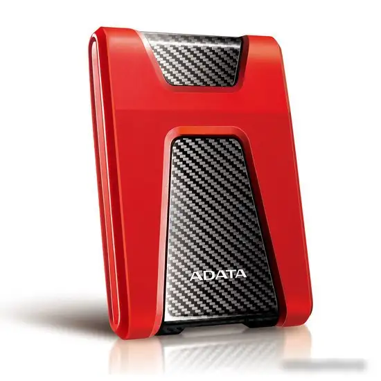 Внешний жесткий диск A-Data DashDrive Durable HD650 2TB (красный) – фото товара