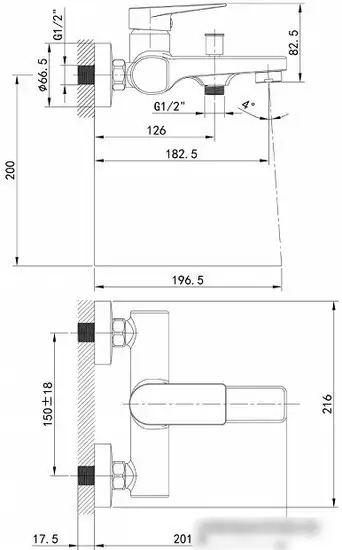 Смеситель IDDIS Bridge BRDSB00i02WA - фото товара