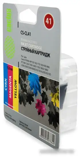 Картридж CACTUS CS-CL41 (аналог Canon CL-41 Color) – фото товара