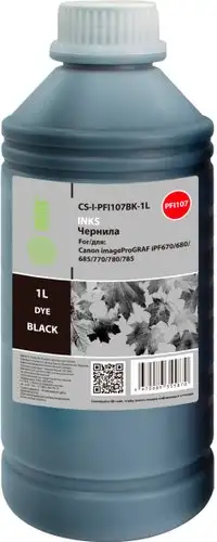 Чернила CACTUS CS-I-PFI107BK-1L – изображение в каталоге