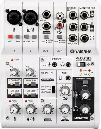 Микшерный пульт Yamaha AG06