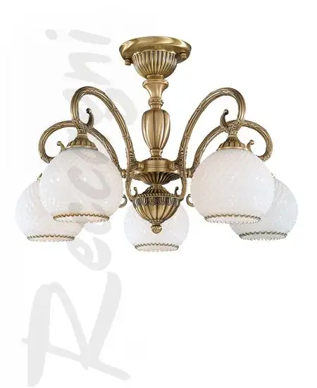 Люстра средней высоты Reccagni Angelo 8400 PL 8420/5 – фото товара