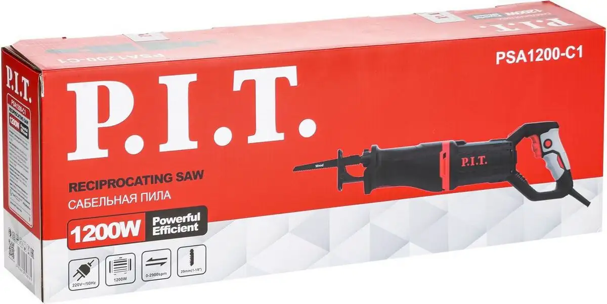 Сабельная пила P.I.T. PSA1200-C1 – фото товара