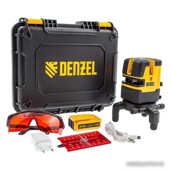 Лазерный нивелир Denzel LX 05 Red 35071 – фото товара