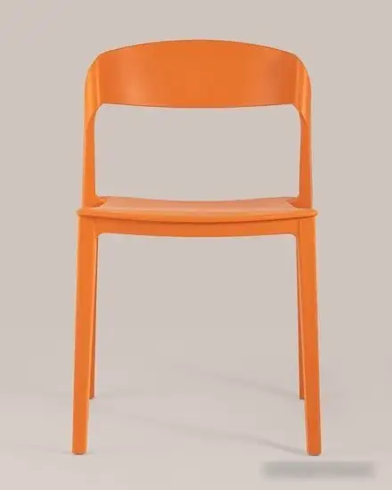 Стул Stool Group Moris пластик (оранжевый) – фото товара
