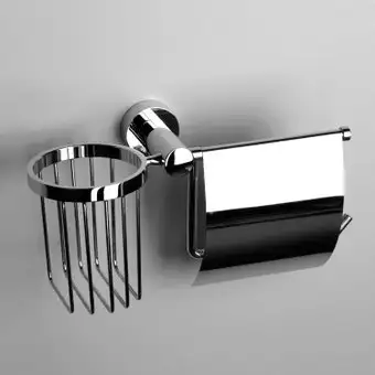 Держатель для туалетной бумаги и освежителя Wasserkraft Donau K-9459 – изображение в каталоге