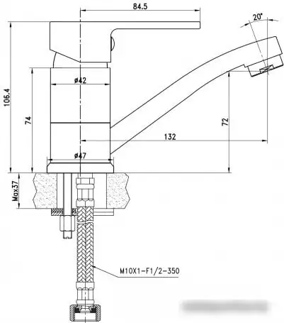 Смеситель Lemark LM1507C - фото товара