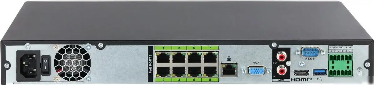 Сетевой видеорегистратор Dahua DHI-NVR5216-8P-EI2 – фото товара