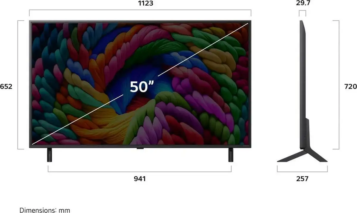 Телевизор LG Nanocell AI NANO90 50NANO90A6B – фото товара