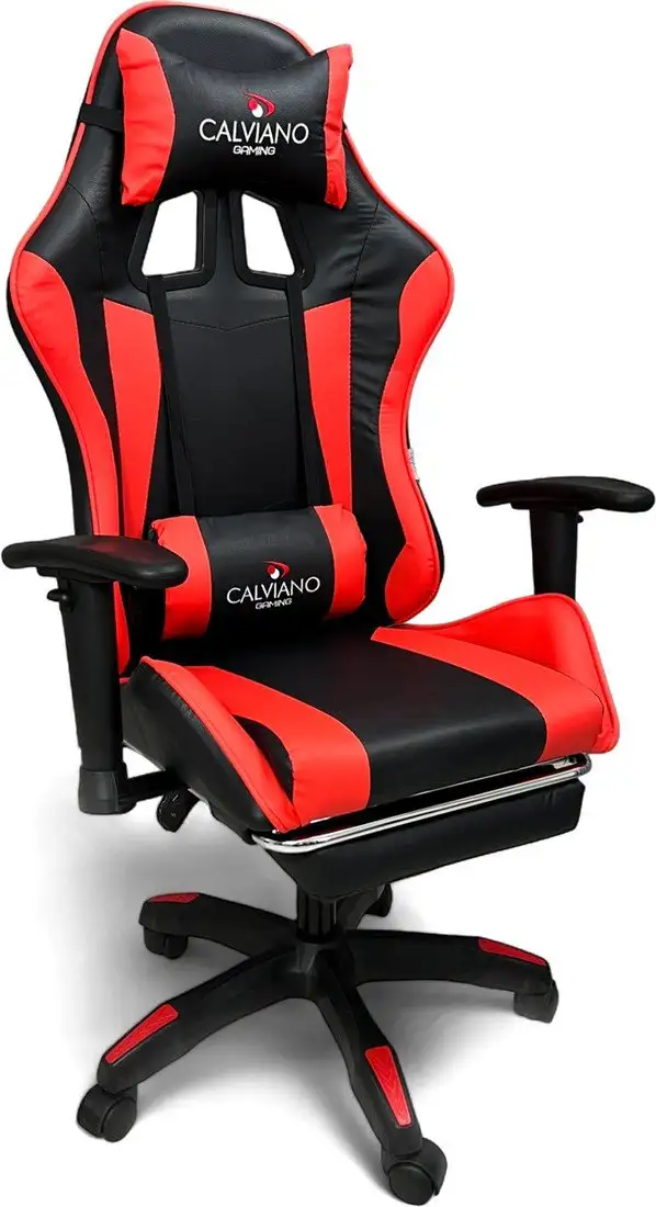 Офисное кресло Calviano 1585 (черный/красный) – фото товара