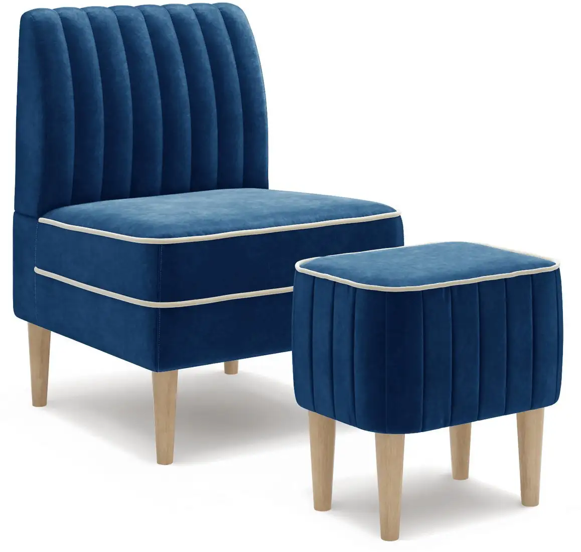 Интерьерное кресло MONOFIX Амма кресло (синий №26)