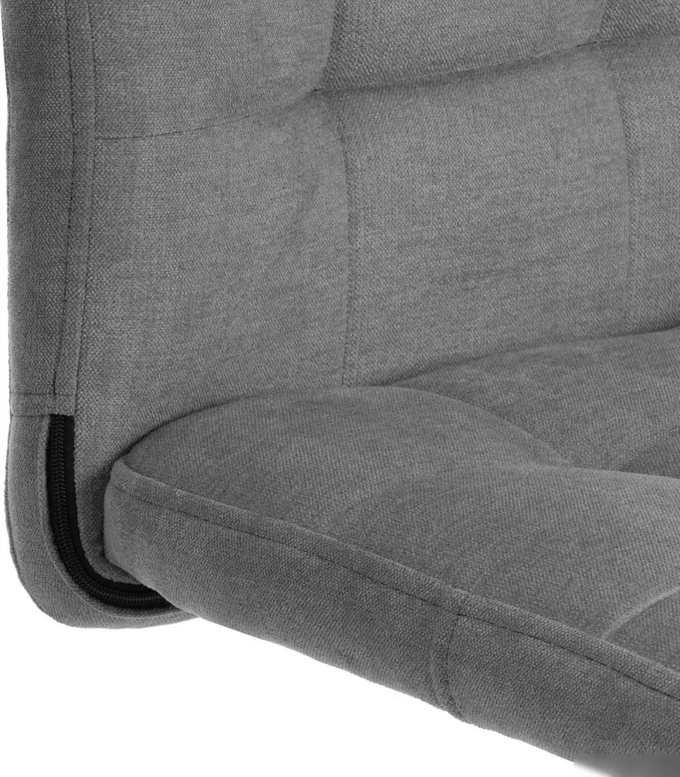 Офисное кресло TetChair Fiesta metalBL ткань (серый, KUB 05) – фото товара