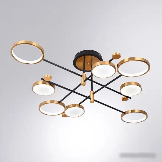 Люстра средней высоты Arte Lamp Holly A1364PL-8PB – фото товара