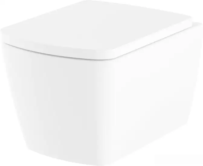 Унитаз Lavinia Boho Relfix Aveo Rimless 7 в 1 87050215 (белое стекло) - фото товара