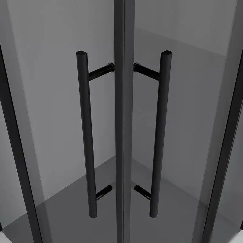 Душевой уголок Niagara NG-2828-34BLACK 80x80x195 (черный матовый/тонированное стекло) - фото товара