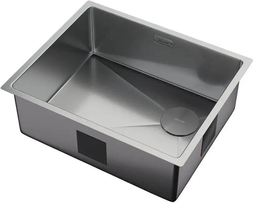 Кухонная мойка ZorG Zerox 54 U / IF Side SF Steel - фото товара