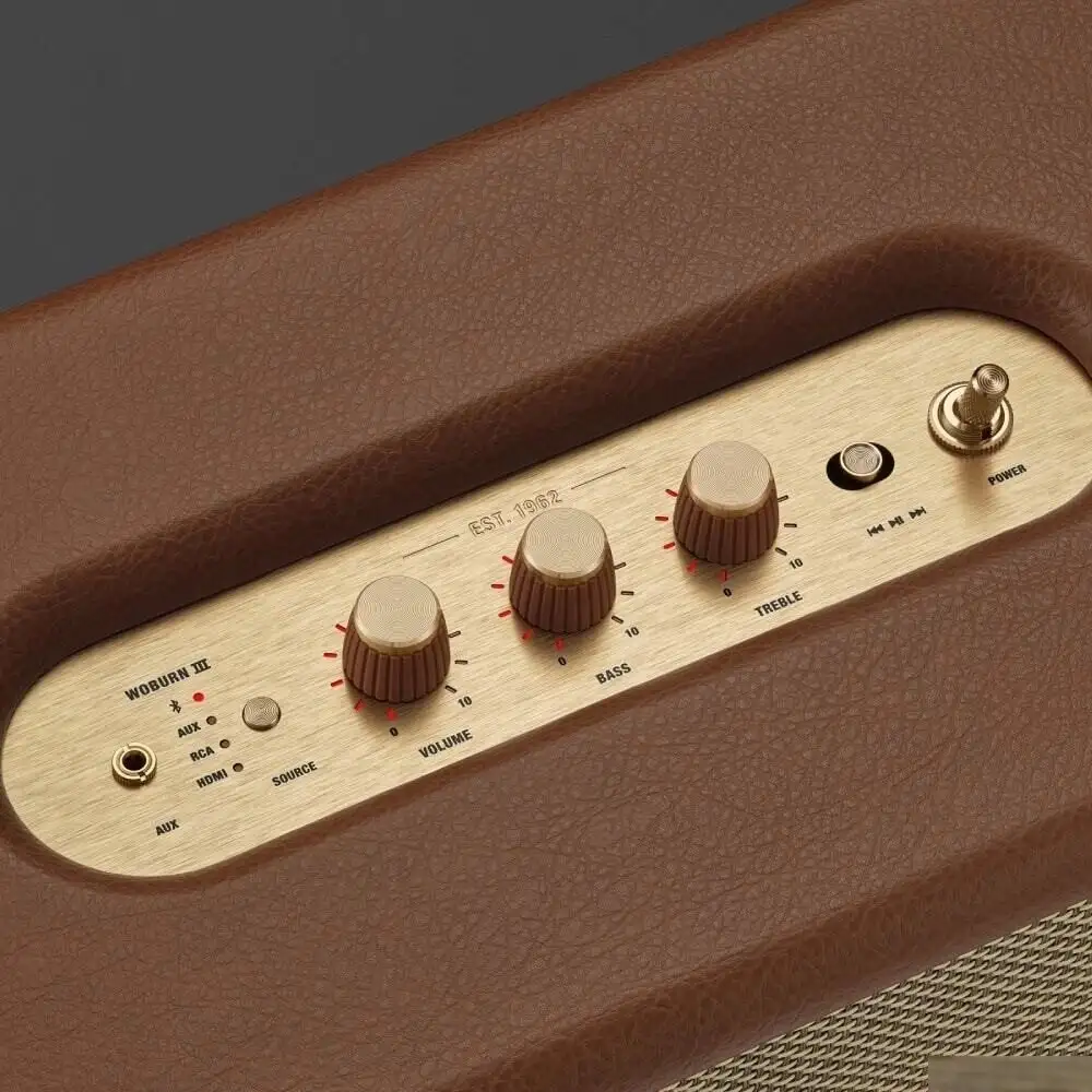 Беспроводная колонка Marshall Woburn III (коричневый) – фото товара