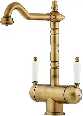 Смеситель Omoikiri Amagasaki-АB (античная латунь) - изображение в каталоге