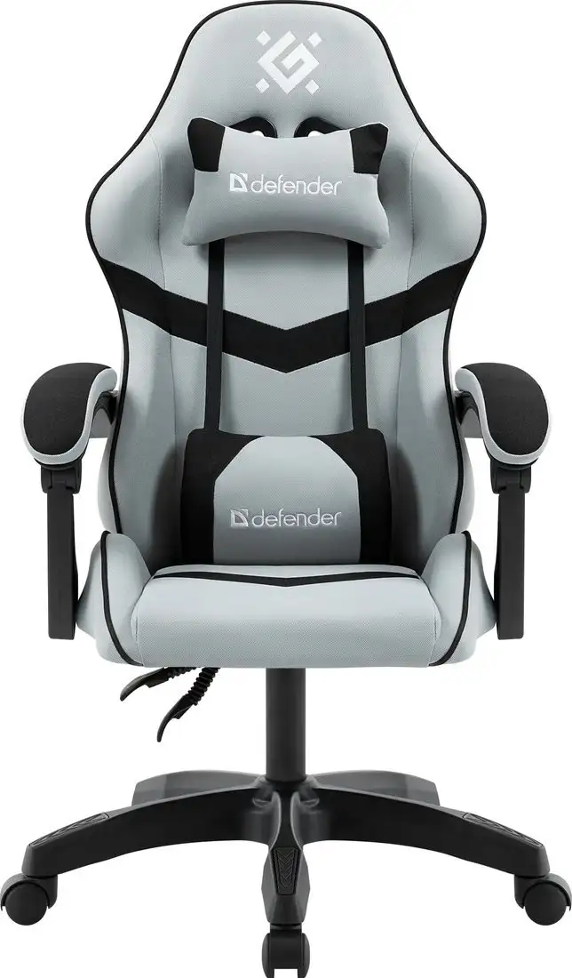 Игровое (геймерское) кресло Defender Savage (серый/черный) – фото товара