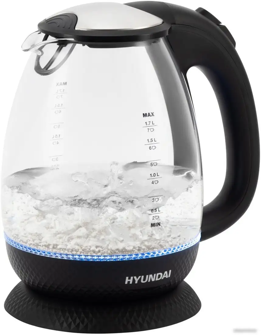Электрический чайник Hyundai HYK-G3804 - фото товара