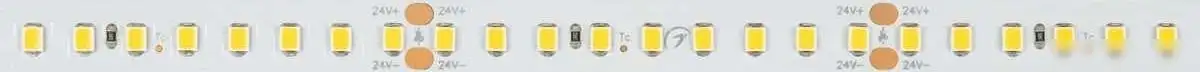 Светодиодная лента Arlight 17.6W/m 192LED/m 2835SMD теплый белый 5M RT-A192-10mm 24V Warm3000 038775 – фото товара