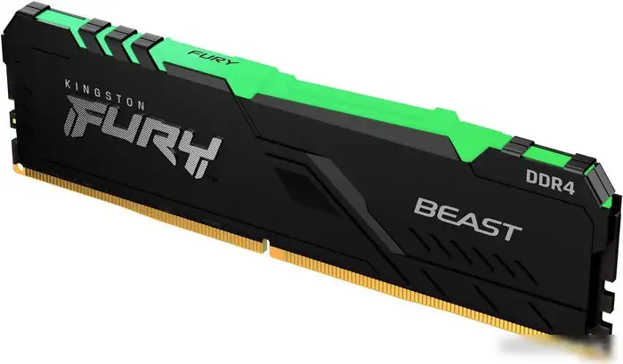 Оперативная память Kingston FURY Beast RGB 2x32ГБ DDR4 3200 МГц KF432C16BB2AK2/64 – фото товара