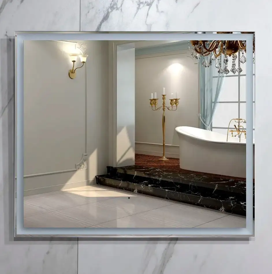 Пекам Зеркало Greta 60x50 greta-60x50B (с подсветкой и бесконтактным сенсором) – фото товара