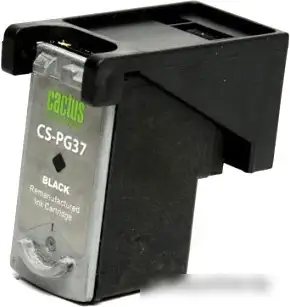 Картридж CACTUS CS-PG37 (аналог Canon PG-37 Black) – фото товара