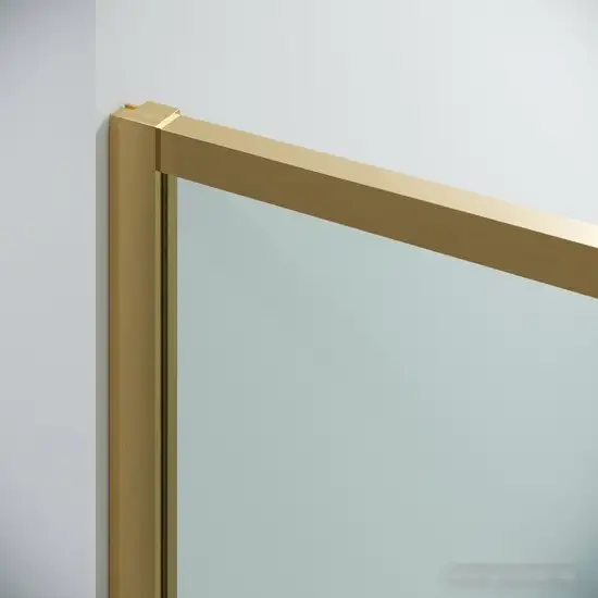 Душевая дверь Grossman Galaxy 100.K33.01.130.32.00 130x195 (золото сатин/стекло прозрачное) - фото товара