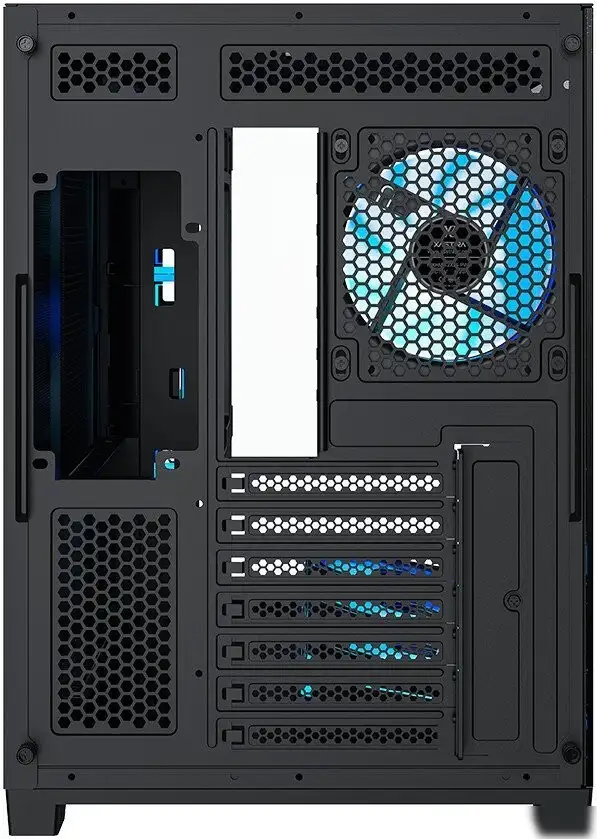 Корпус XASTRA QR500 7ARGB-FM-C10-UC (черный) – фото товара