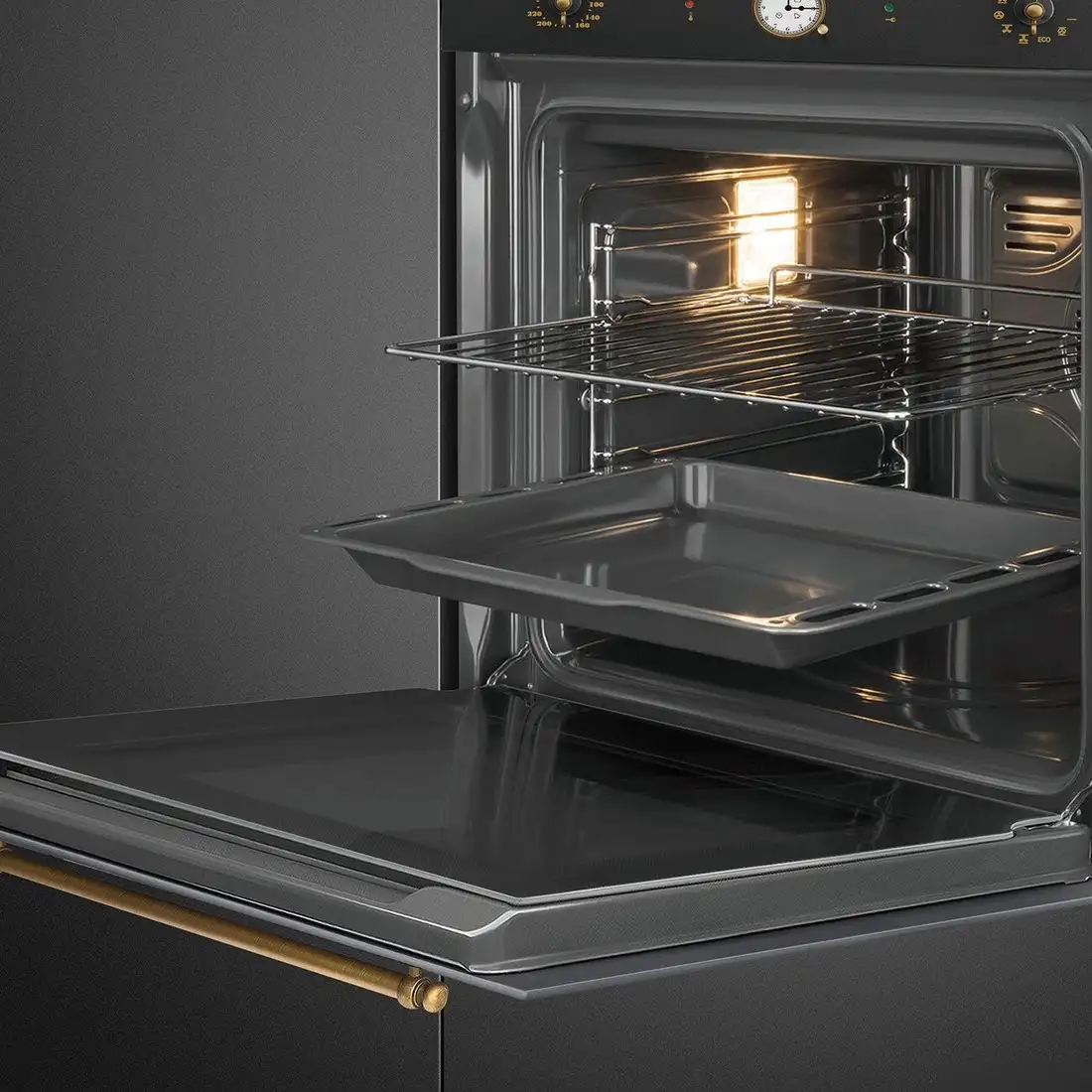 Электрический духовой шкаф Smeg SFP68C1TAO - фото товара