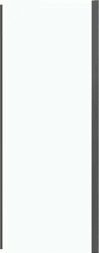 Душевая стенка Grossman Pragma 100х195 200.K33.03.100.42.00 (графит сатин/стекло прозрачное) - изображение в каталоге