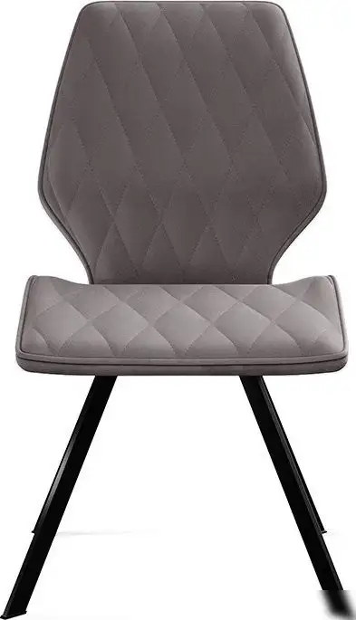 Стул Трия Матэо (черный муар/микровелюр Brendy Latte) – фото товара