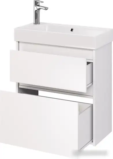 Dreja Тумба под умывальник Slim 65 99.0401 (белый глянец) – фото товара