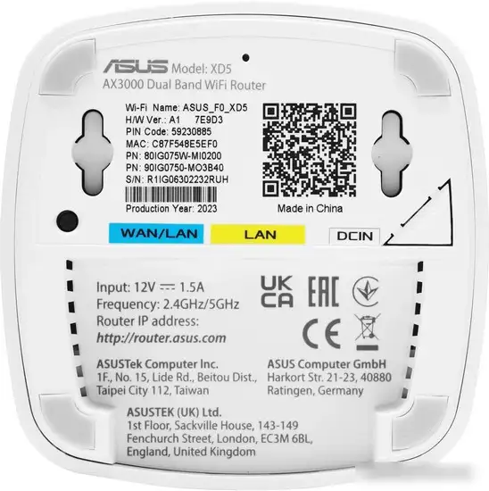 Wi-Fi система ASUS ZenWiFi XD5 (2 шт.) – фото товара
